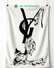 Yves Saint Laurent Throw Blankets
